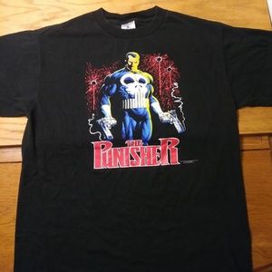 VINTAGE 1998 MARVEL PUNISHER SHIRT